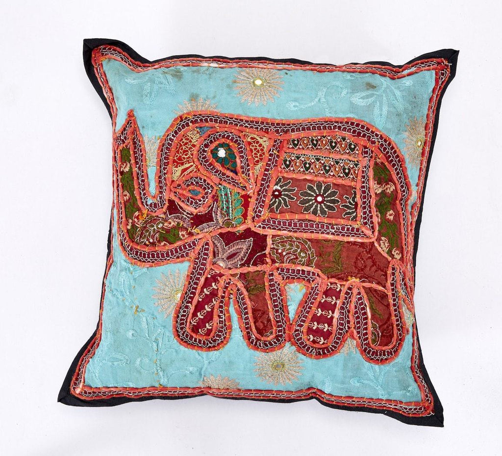 Indian Elephant Cushion Cover