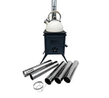 Outbacker® 'Firebox' Tent Stove & Water Heater Package