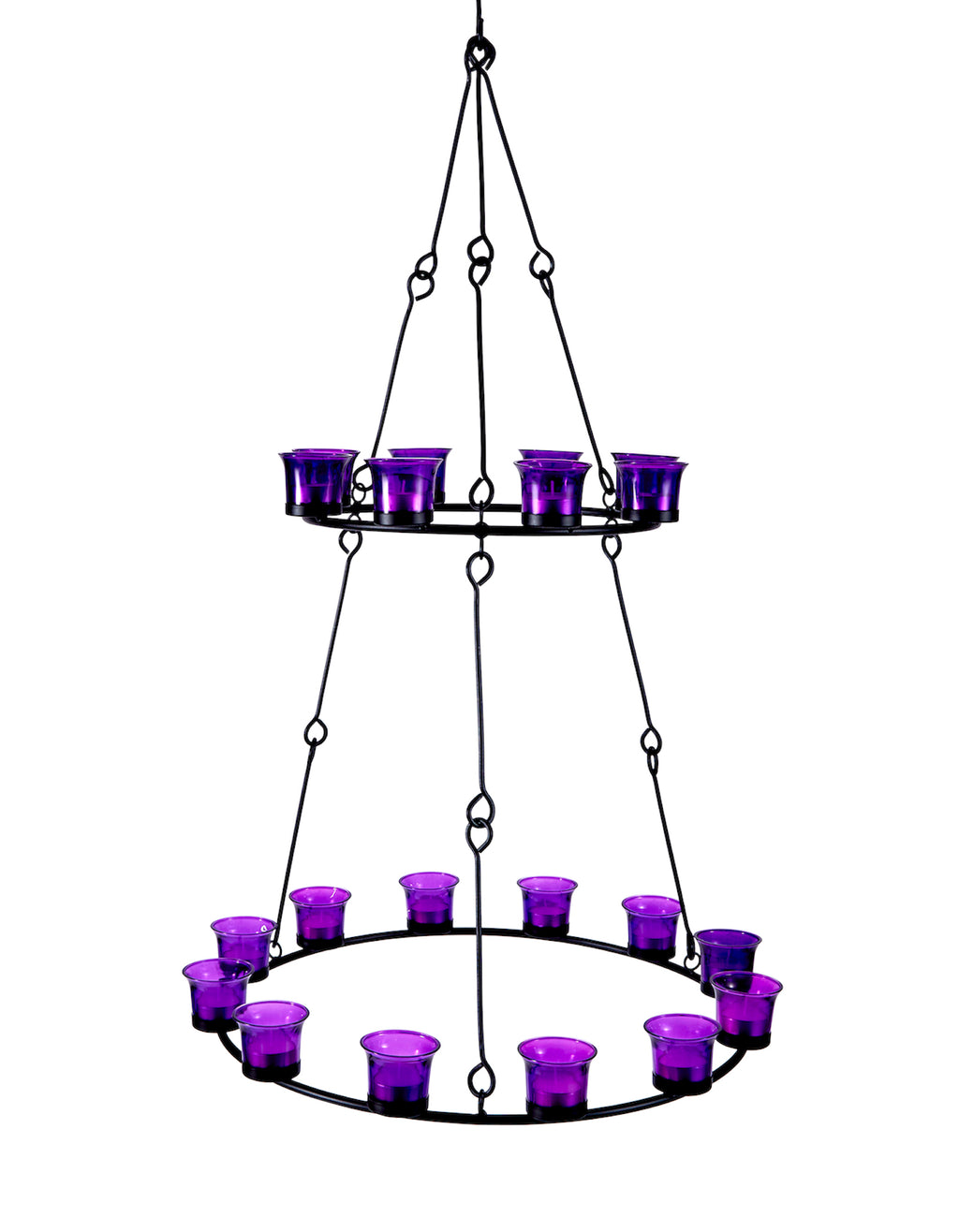 Double_Tier_tea_Light_Chandelier
